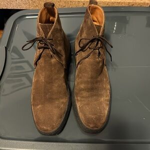 Sid Mashburn- Playboy Chukka Bot- Snuff Suede, size 9, great condition